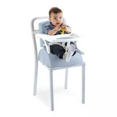 Rehausseur de chaise THERMOBABY - Fleur bleue, Made in France