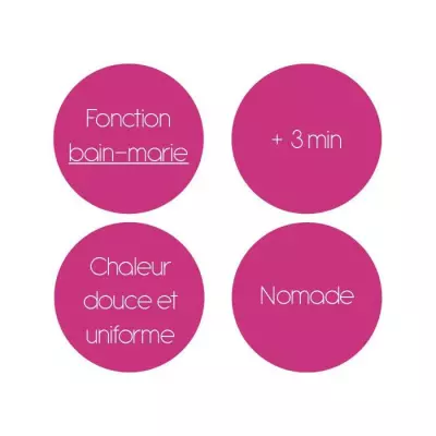 Chauffe biberon bi-voltage Marron Glacé - Plus responsable et made in France
