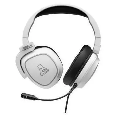 Casque Gamer filaire Blanc - THE G-LAB KORP BARIUM - Compact