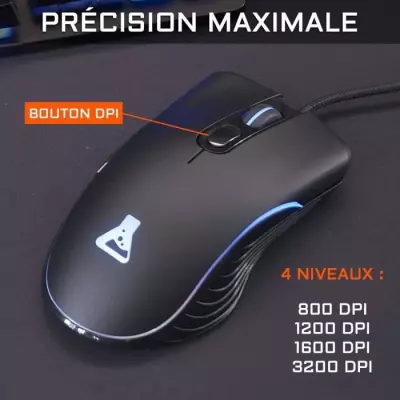 Pack Gamer 2 en 1 - The G-Lab - COMBO KRYPTON - Clavier et Souris Filaires