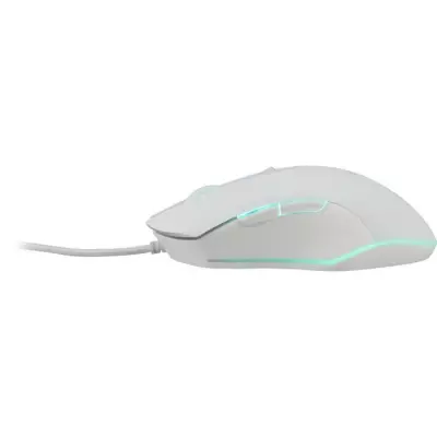 Souris Gamer filaire - THE G-LAB - KULT HELIUM - Blanc - Compact et Performant