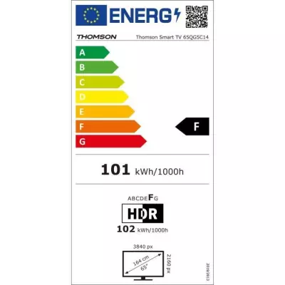 TV QLED 65' 4K UHD HDR10 - Smart TV Android
