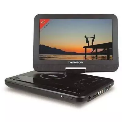 Lecteur DVD portable 10 - THOMSON - THP360 - Noir | Compact et performant