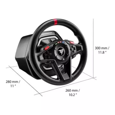 Volant de Course THRUSTMASTER T128 - Dimensions compactes