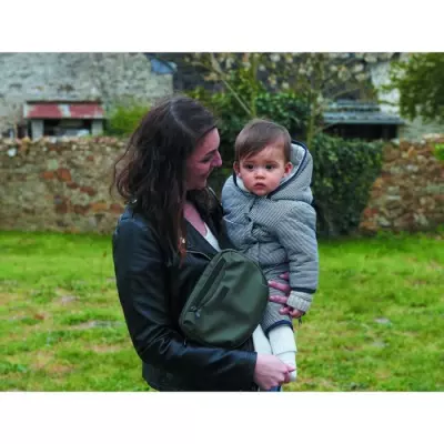 Sac à langer imperméable pour bébé - Kaki - TINEO