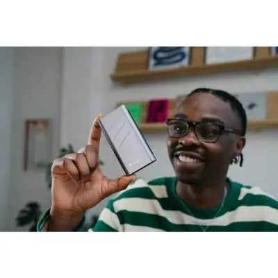 Disque SSD externe - VERBATIM - TurboMetal - 1 To - Gris