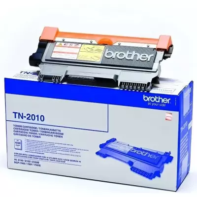Cartouche d'encre Brother TONER TN2010 NOIR - Haute qualité, dimensions compactes