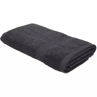 Drap de bain 100% Coton 70x130 cm en fusain