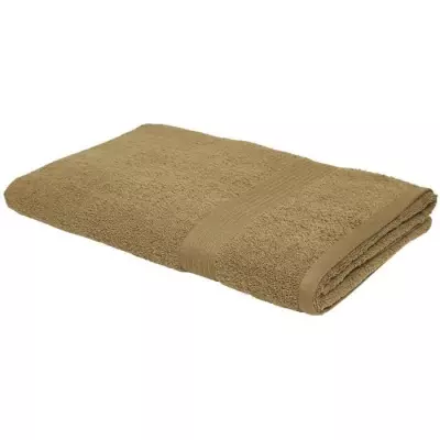 Drap de bain bronze 100% coton - Format maxi 90x150 cm