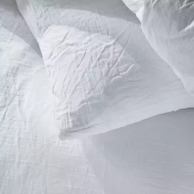 Parure de lit TODAY 1 personne - Craie 140x200 cm
