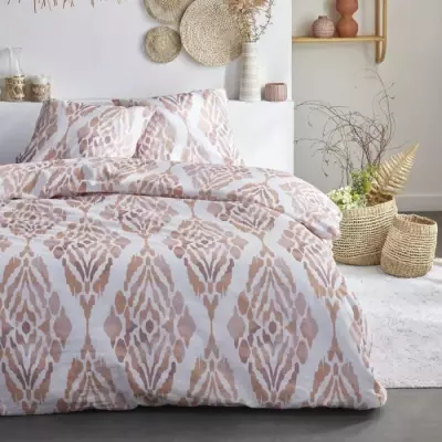 Parure de lit 2 personnes TODAY Sunshine - 220x240 cm - 100% Coton