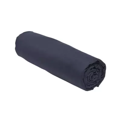 Drap housse TODAY Essential 140x200+30 cm - 100% Coton uni - Navy