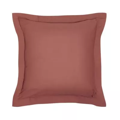 Taie d'oreiller TODAY Essential Terracotta 63x63 cm