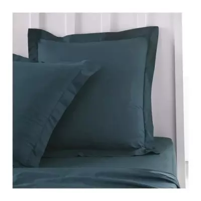 Taie d'oreiller 63x63 Maison Lefebvre + Oxford 5 cm bio