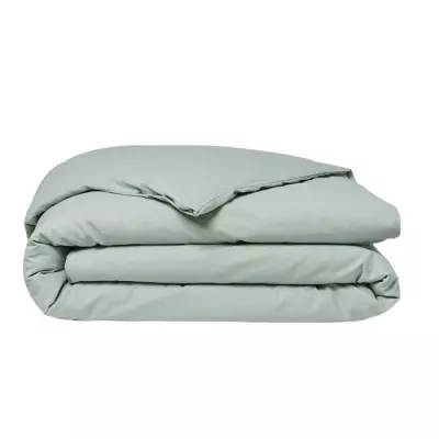 Housse de couette TODAY Essential - 240 x 260 cm - 100% Coton uni - Celadon