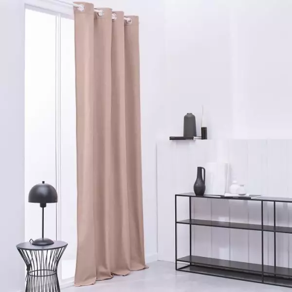 Rideau isolant TODAY Rose 140x240 cm