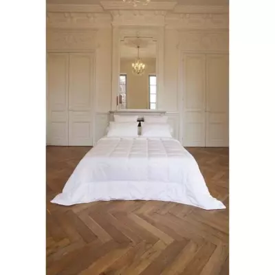 Oreiller TOISON D'OR Epure Confort médium Blanc - 65x65 cm