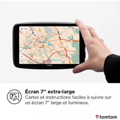 GPS TOM TOM GO Navigator 7 - Cartes monde - Mise à jour Wifi