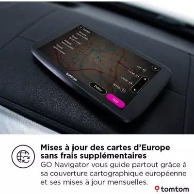 GPS TOM TOM GO Navigator 7 - Cartes monde - Mise à jour Wifi
