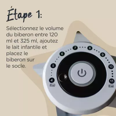 Préparateur Chauffe Biberons TOMMEE TIPPEE Perfect Prep - Efficace et Pratique