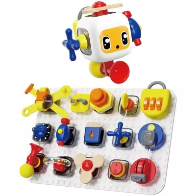 Jeu d'assemblage TOP BRIGHT Deluxe - 15 Gadgets - Serrures et Klaxon