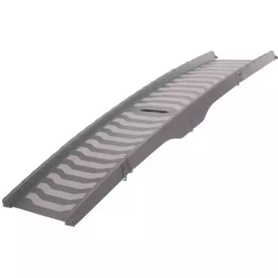 Rampe pliable pour chien - 39 x 150 cm - Gris