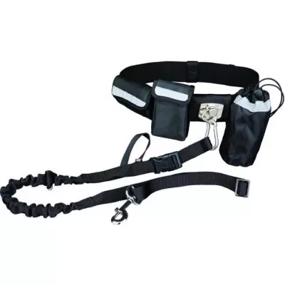 Ceinture ventrale avec laisse et sangle - Accessoire pratique