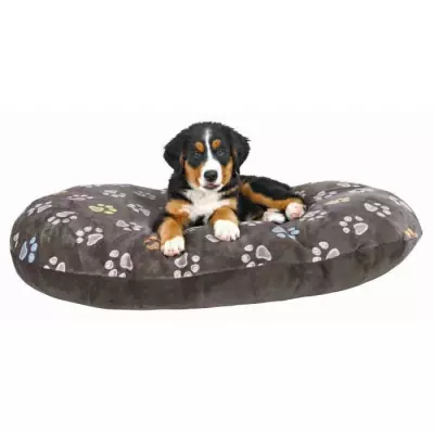 Coussin TRIXIE Jimmy ovale - 80 × 50 cm - Taupe : Confort et style pour votre animal