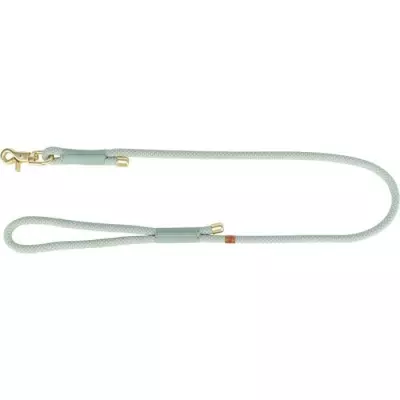 Laisse TRIXIE Soft Rope - S–XL: 1m - ø 10 mm - Sauge et menthe - Pratique et colorée