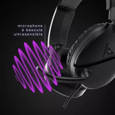 Casque de gaming multi-plateforme - TURTLE BEACH Recon 70 PC Noir