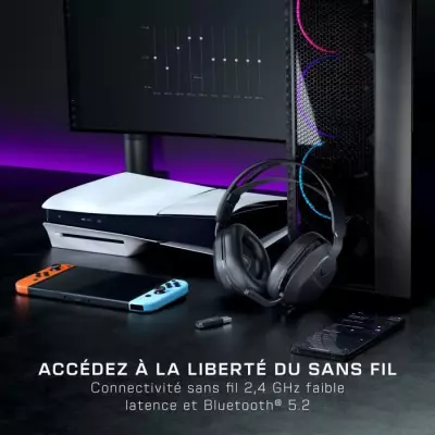 Casque de gaming sans fil TURTLE BEACH Stealth 500 PC - Noir