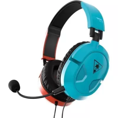 Casque gaming TURTLE BEACH Recon 50N Rouge/Bleu - Son immersif et confortable