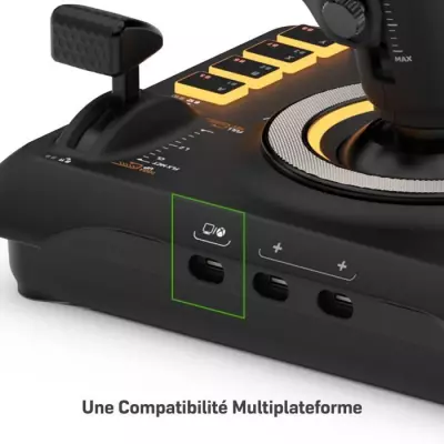 Joystick de jeu - TURTLE BEACH - VelocityOne™ - Noir