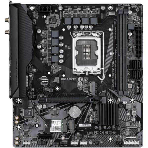 Carte mere - GIGABYTE - H610M D3H WIFI DDR4 - Format Micro-ATX - Chipset Intel H610 - WiFi & DDR4