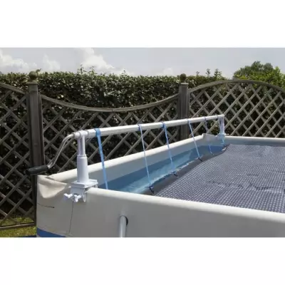Enrouleur de bâche XTRA Ubbink pour piscines jusqu'à 5,55m ?