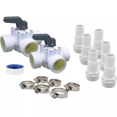Kit Universel UBBINK: Chauffage Piscine, Pompe Chaleur & Réchauffeur