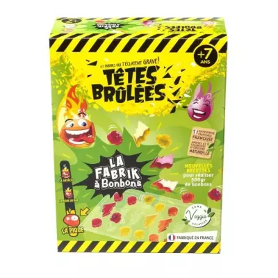 Bonbons Tetes Brûlées Naturels - Jeu Culinaire Créatif
