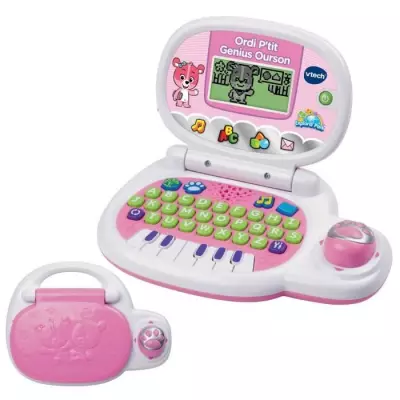 VTech ORDI P'TIT GENIUS OURSON ROSE