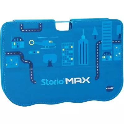 Étui Support VTECH Storio Max 5'' - Protège Tablette Bleu