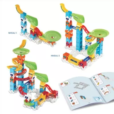 Circuit à Billes VTECH Marble Rush - Multicolore - Jeu Enfant - Bleu