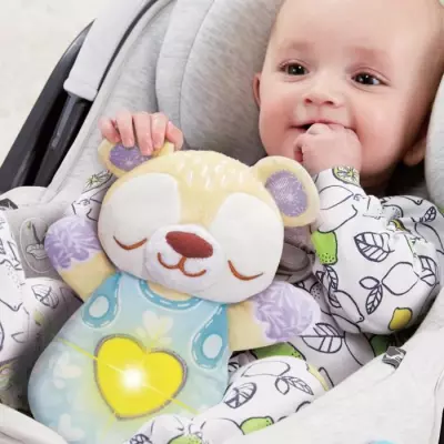 Veilleuse VTECH BABY - Ourson Lumi Dodo, dimensions compactes