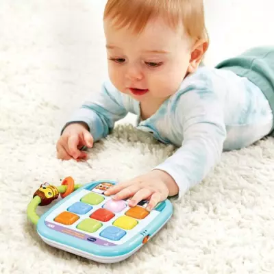 VTECH BABY - Tablette Sensorielle des Baby Loulous - Éveil éducatif