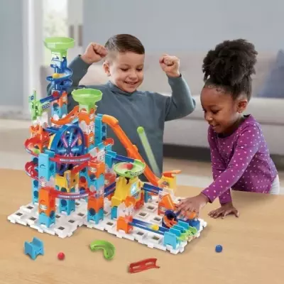 Circuit à billes VTECH Marble Rush - Set électronique XL100E