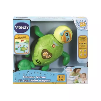 Jouet de Bain VTECH BABY - Maman Tortue et son Bébé Nageur