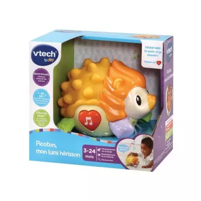 Découvrez le VTECH BABY - Picoton, mon Lumi Hérisson - PACK MATERIEL EVEIL