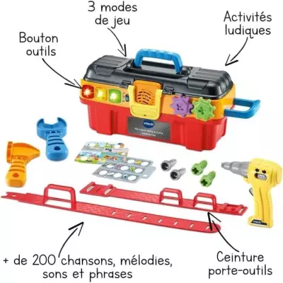 Boite à Outils Interactive VTECH - Pour les Petits Bricoleurs