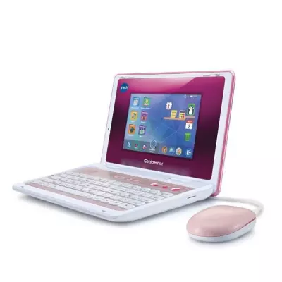 Console éducative VTECH GENIO MAX ROSE (ECRAN 7) - Dimensions compactes