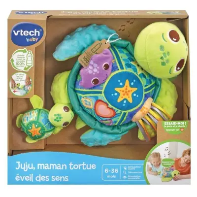 Peluche VTECH BABY - Jouet Écologique - Éveil des Sens