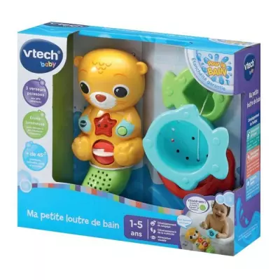 Jouet de bain VTECH Ma Petite Loutre - Hochet amusant!