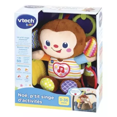 Jouet d'éveil VTECH BABY - Noé, P'tit Singe d'Activités